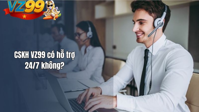 CSKH VZ99 có hỗ trợ 24/7 không?