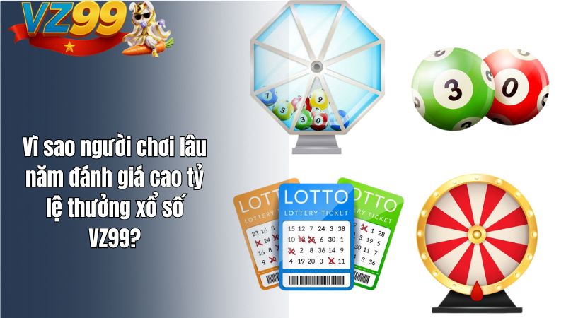 Vì sao người chơi lâu năm đánh giá cao tỷ lệ thưởng xổ số VZ99?